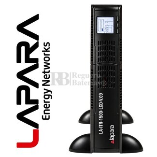 SAI 1.500VA 1.300W Interactivo | LAPARA LA-ITR-1500-LCD-V09